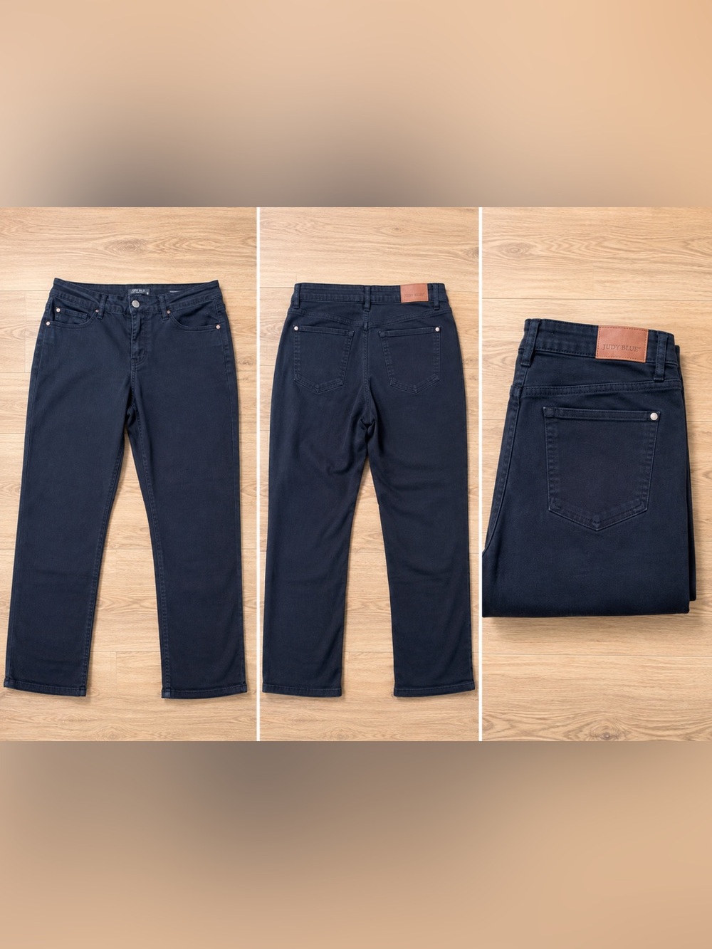 Judy Blue Black Wide Leg Jeans